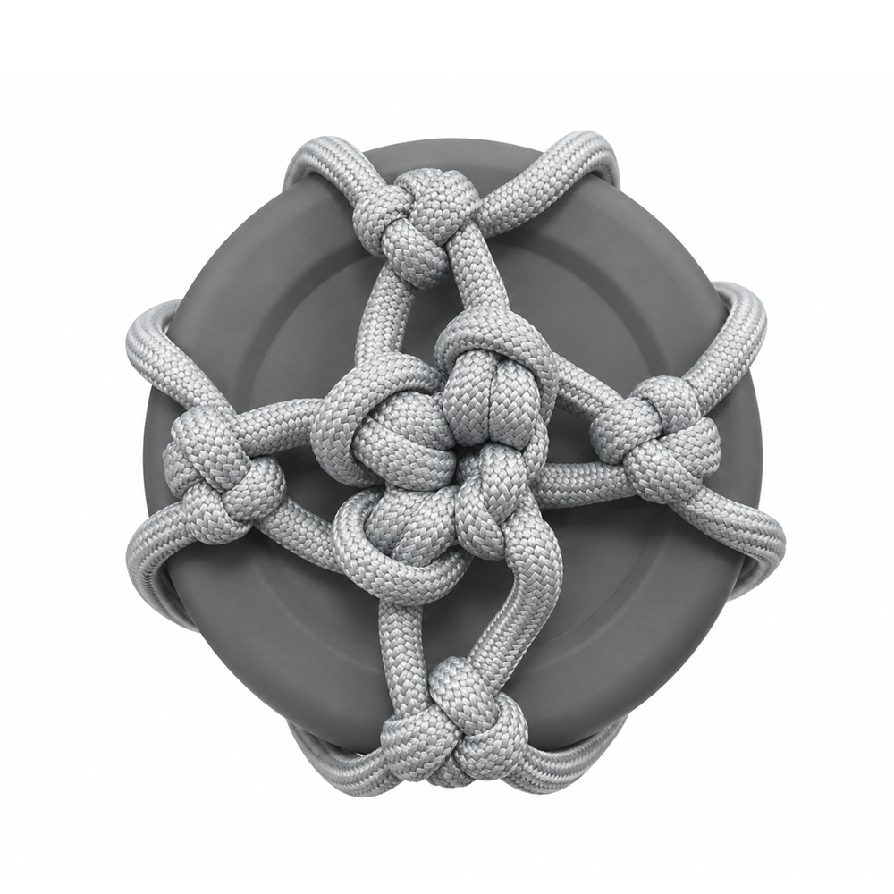 Авоська CrossKnit, серая — 4112.10
