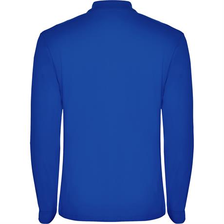 Футболка поло ESTRELLA L/S мужская, КОРОЛЕВСКИЙ СИНИЙ M