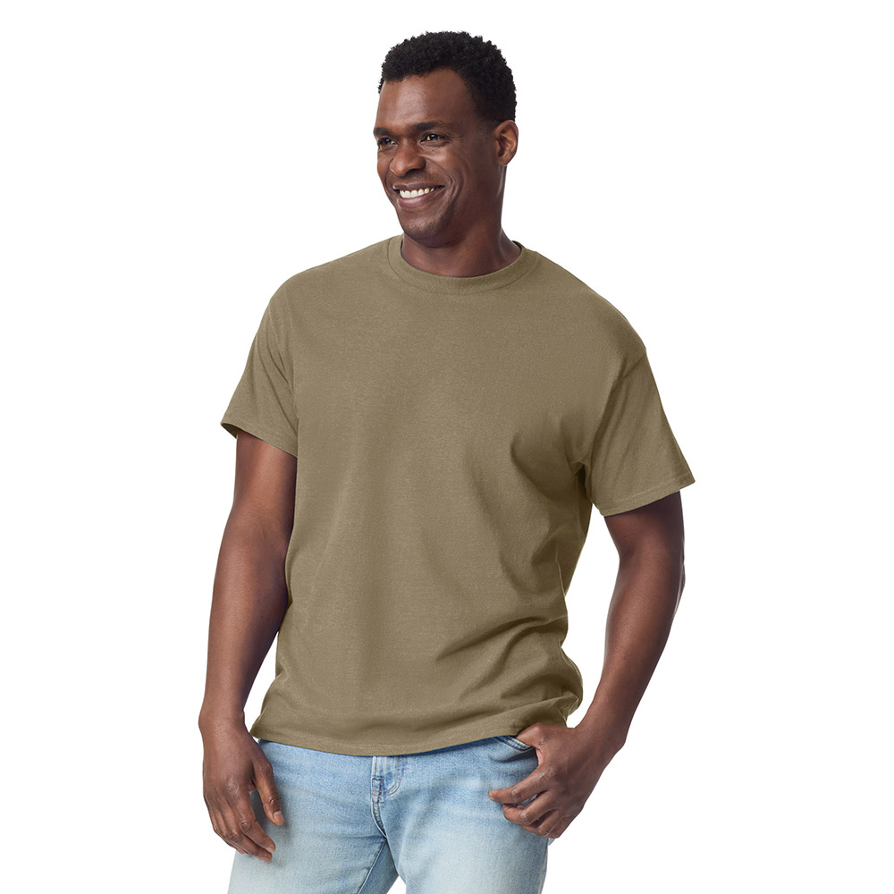 Футболка ULTRA COTTON, СЕРО-БЕЖЕВЫЙ 2XL — GI2000pdS