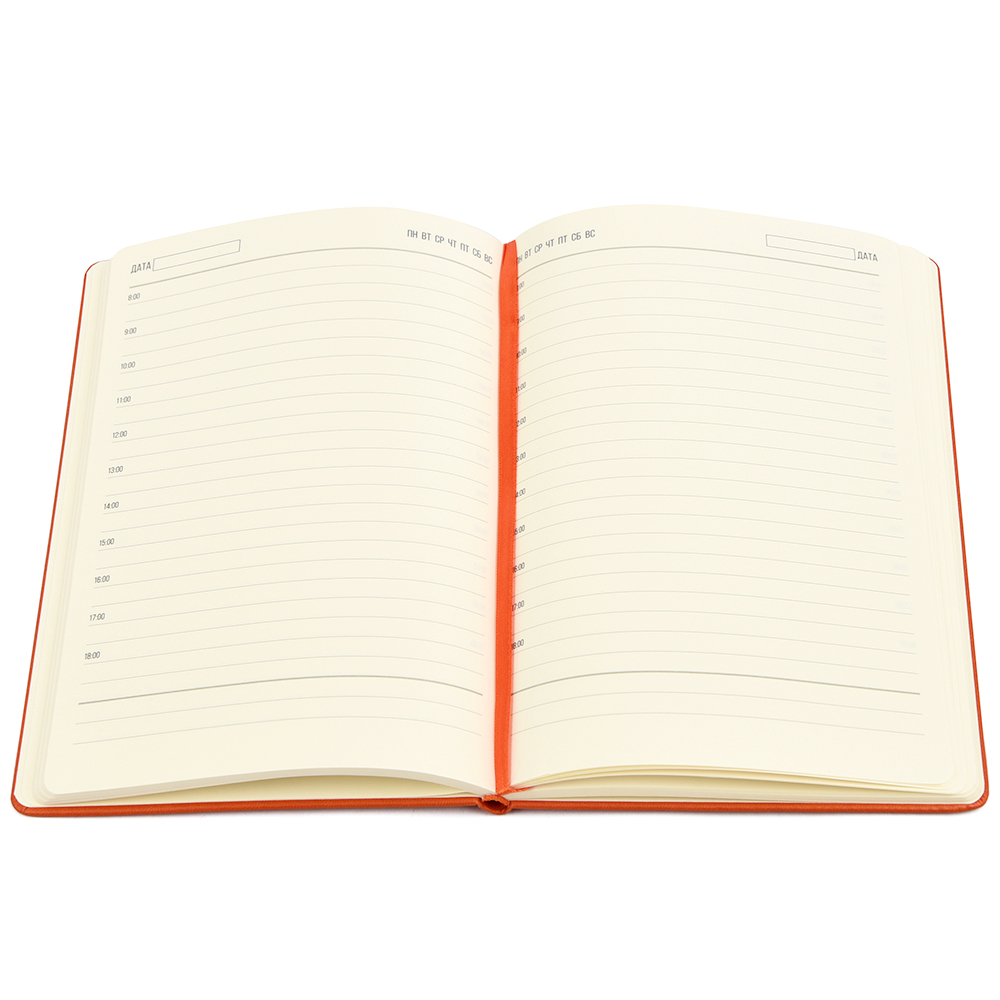 Ежедневник A5 недатированный Dear в твёрдом переплёте, чёрный — 51021.07