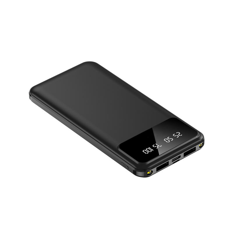 Внешний аккумулятор Dorado 10 000 mAh с фонариком, белый — 2037.02