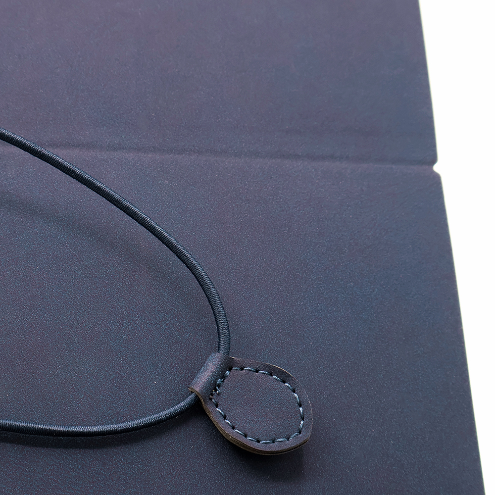 Ежедневник A5 недатированный Massimo в мягком переплёте, темно-синий