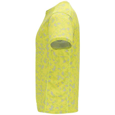 Спортивная футболка ASSEN мужская, ФЛУОРИСЦЕНТНЫЙ ЖЕЛТЫЙ ПИКСЕЛЬ 2XL