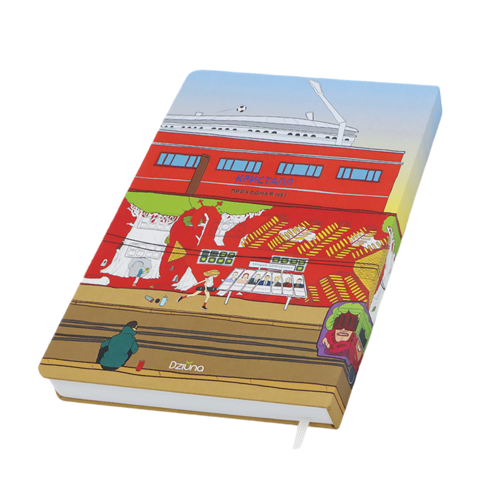Записная книжка A6 Dziuna Театр в линейку 10,5 x 16 см — Dz09