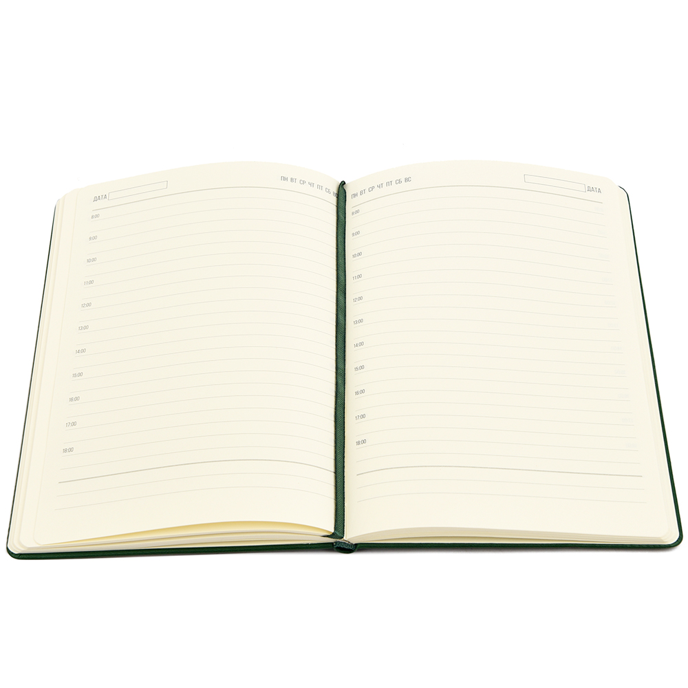 Ежедневник A5 недатированный Dear в твёрдом переплёте, чёрный — 51021.24