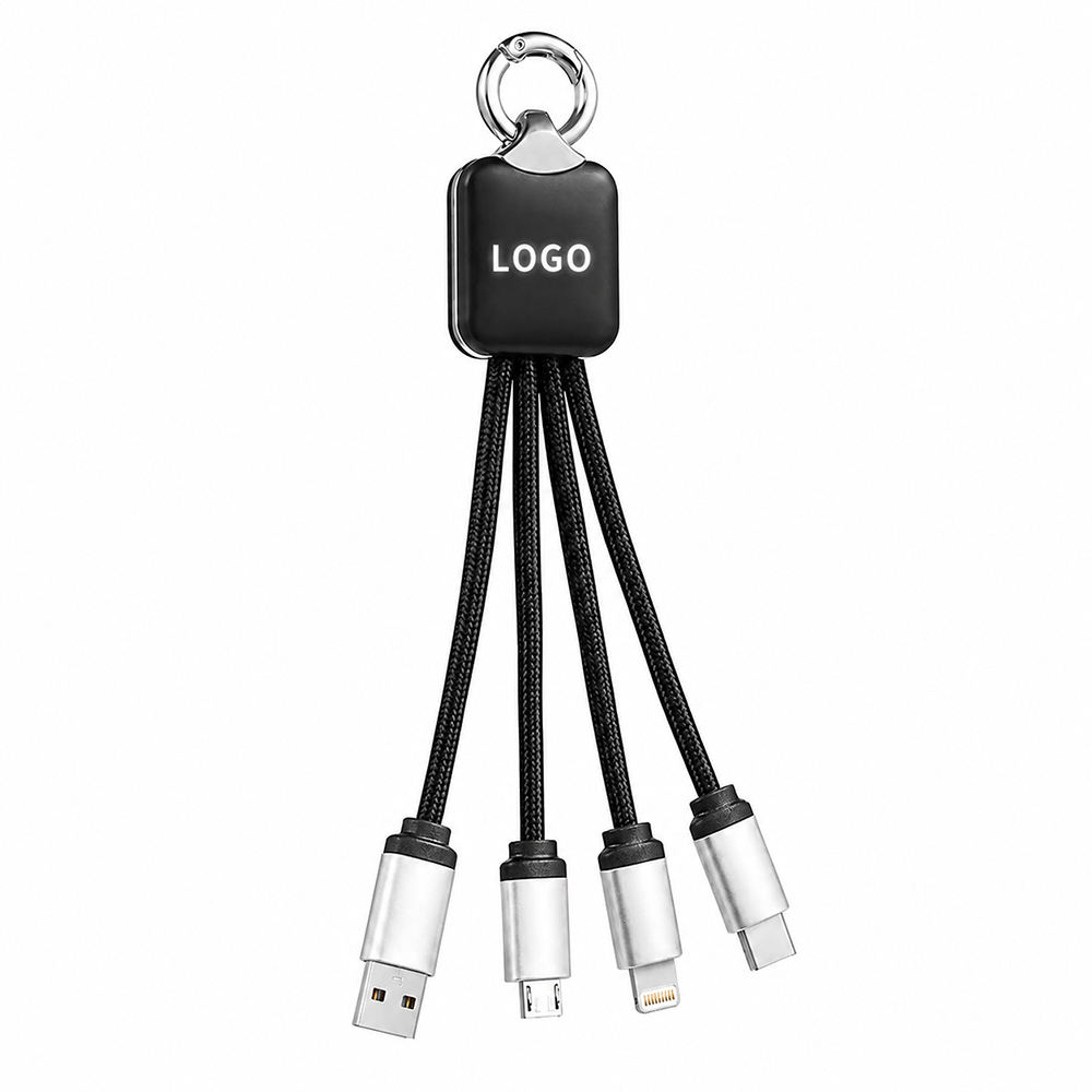 Кабель - брелок Plug с подсветкой гравировки