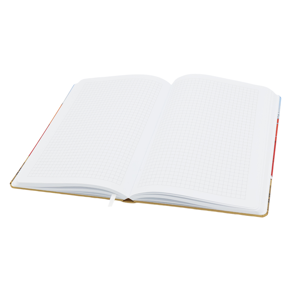 Записная книжка A5 Dziuna Октябрьская в клетку 15 x 21 см — Dz03