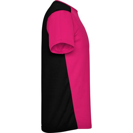 Спортивная футболка DETROIT мужская, ФУКСИЯ/ЧЕРНЫЙ 2XL