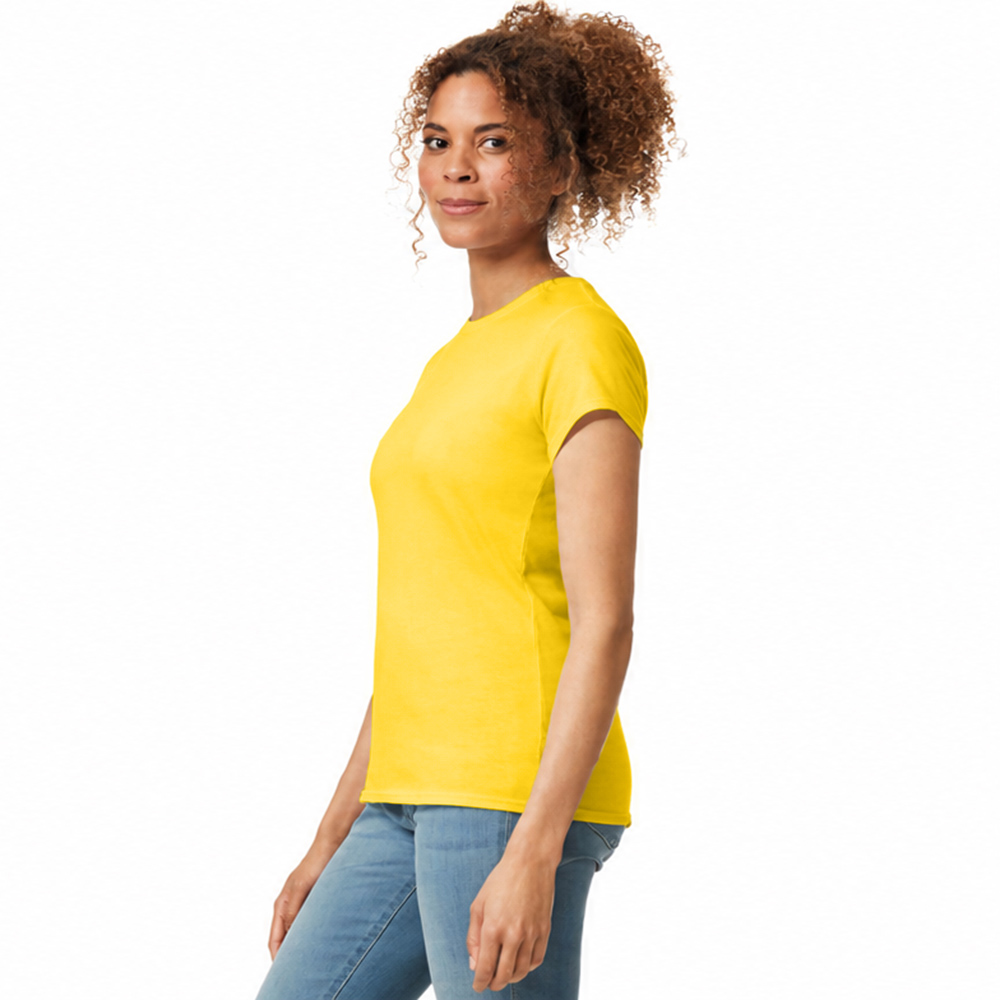 Футболка SOFTSTYLE WOMAN, ЧЕРНЫЙ L — GIL64000daS