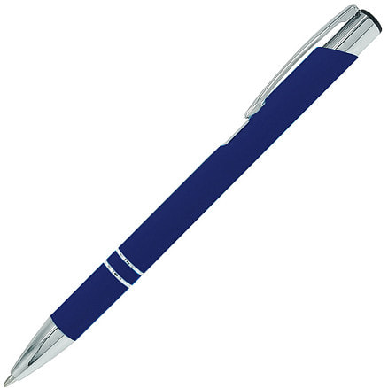 Ручка шариковая Legend Soft Touch, черная/черная — 11578.09-281