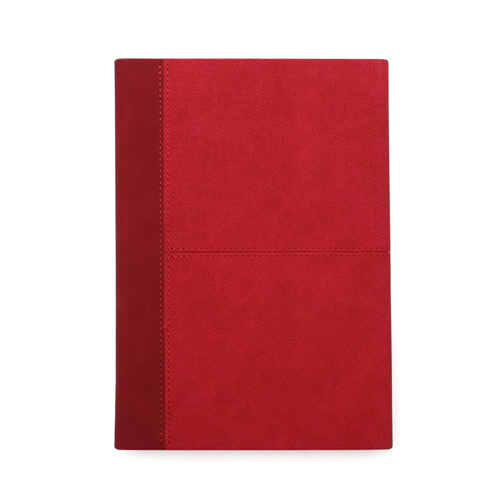 Ежедневник A5 недатированный Enzo, в твёрдой обложке, красный — 51046.05