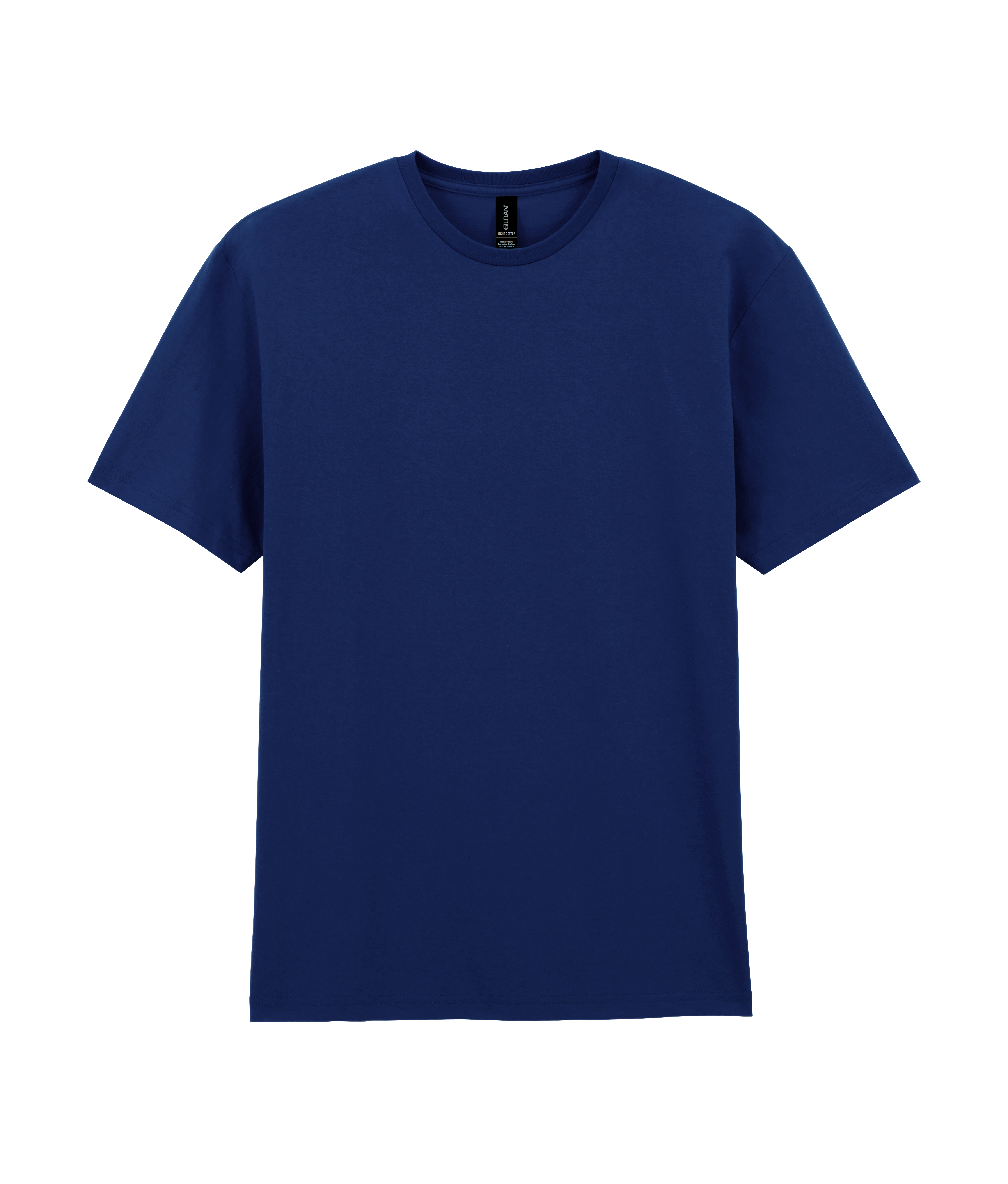 Футболка LIGHT COTTON, ЧЕРНЫЙ 2XL — GI3000nv2XL