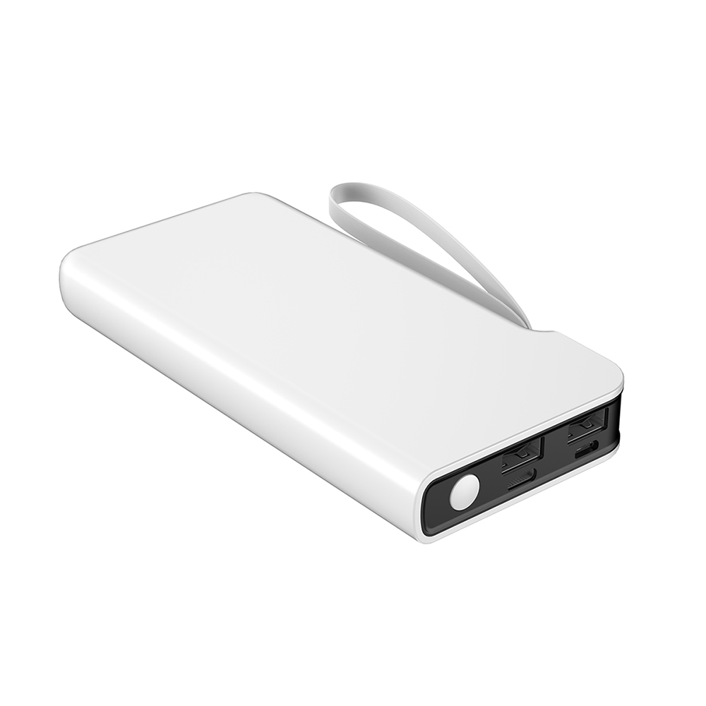 Внешний аккумулятор Cesare 10000 mAh, белый — 2033.01