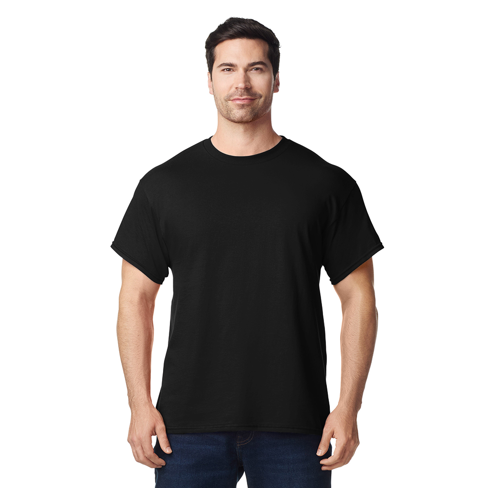 Футболка HEAVY COTTON, ЧЕРНЫЙ 2XL — GI5000blS