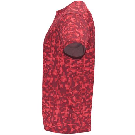 Спортивная футболка ASSEN мужская, КРАСНЫЙ ПИКСЕЛЬ 2XL