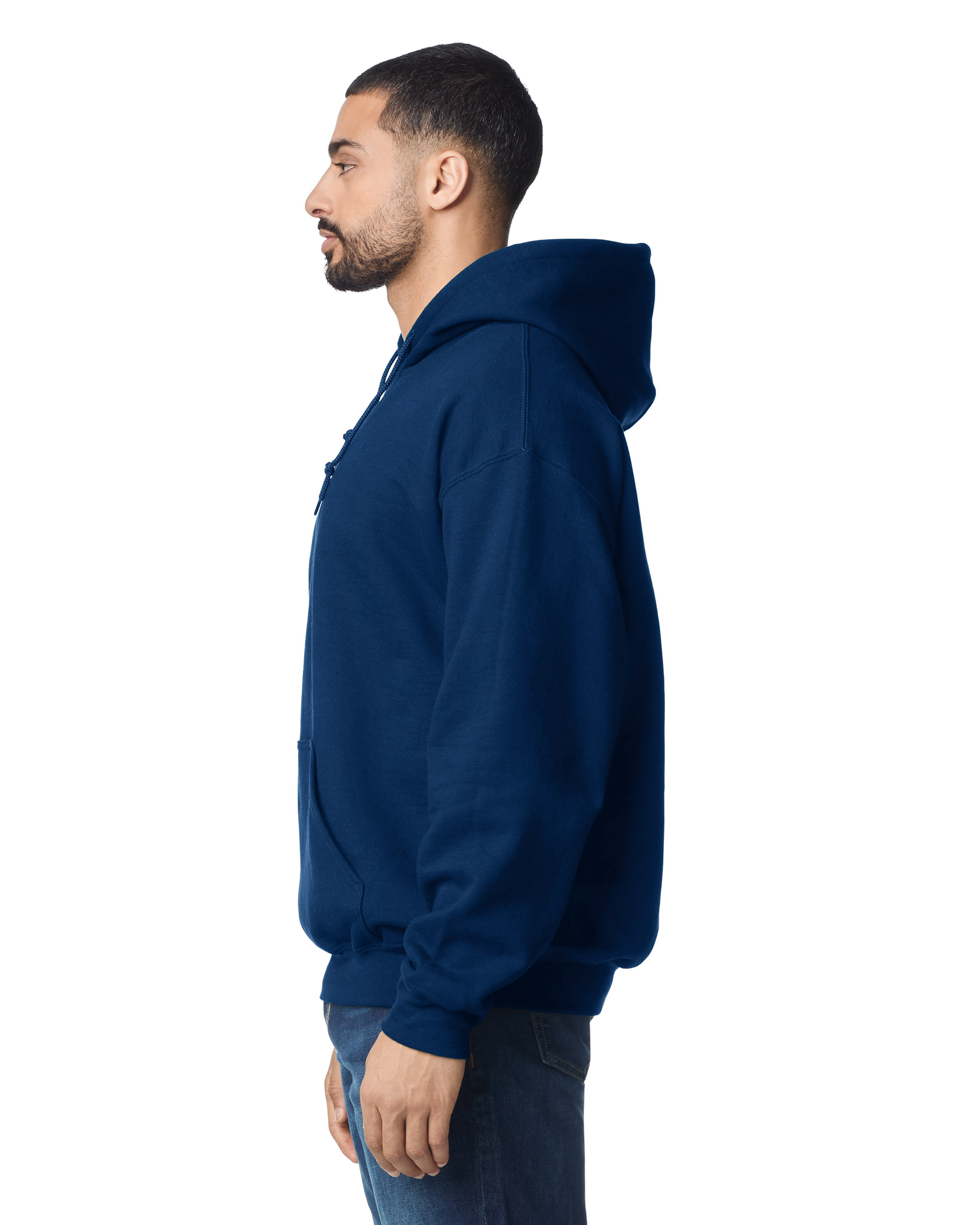 Худи HEAVY BLEND, ЧЕРНЫЙ 2XL — GI18500nvS