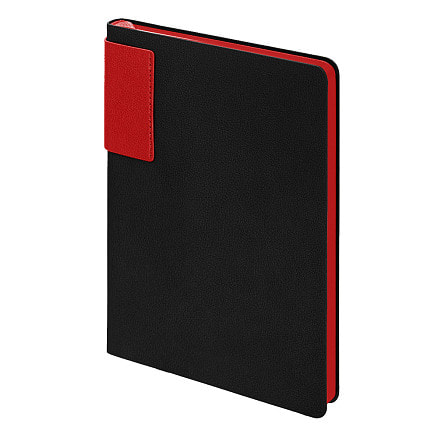 Ежедневник Flexy Star Sivilia Black Edition Color А5, черно-красный, недатированный ,в гибкой обложке — 15123.135.0305 new
