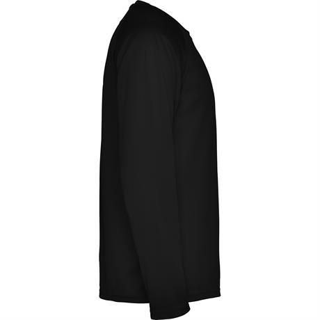 Спортивная футболка MONTECARLO L/S мужская, ЧЕРНЫЙ M