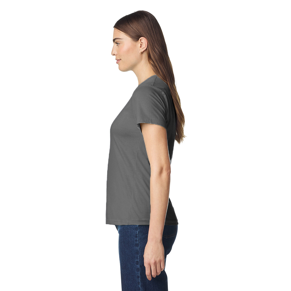 Футболка SOFTSTYLE WOMAN, ЧЕРНЫЙ L — GIL64000chS