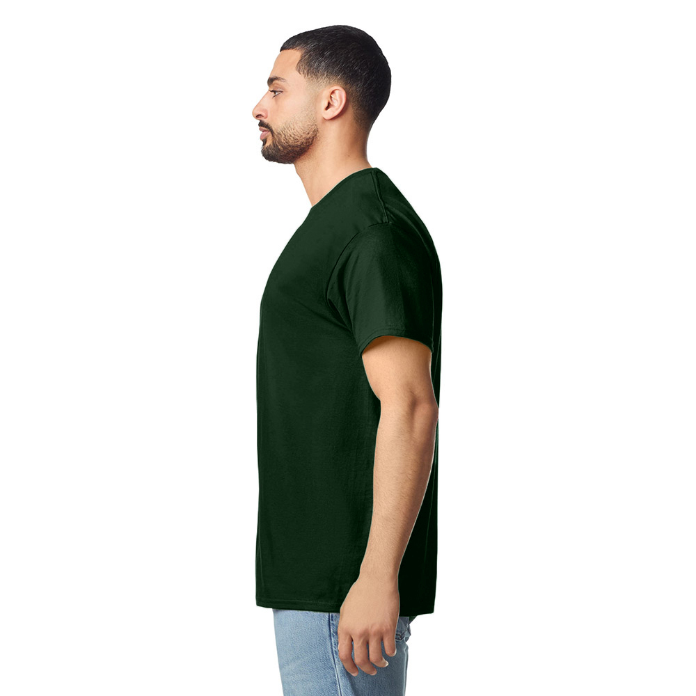 Футболка LIGHT COTTON, ЧЕРНЫЙ 2XL — GI3000foXS