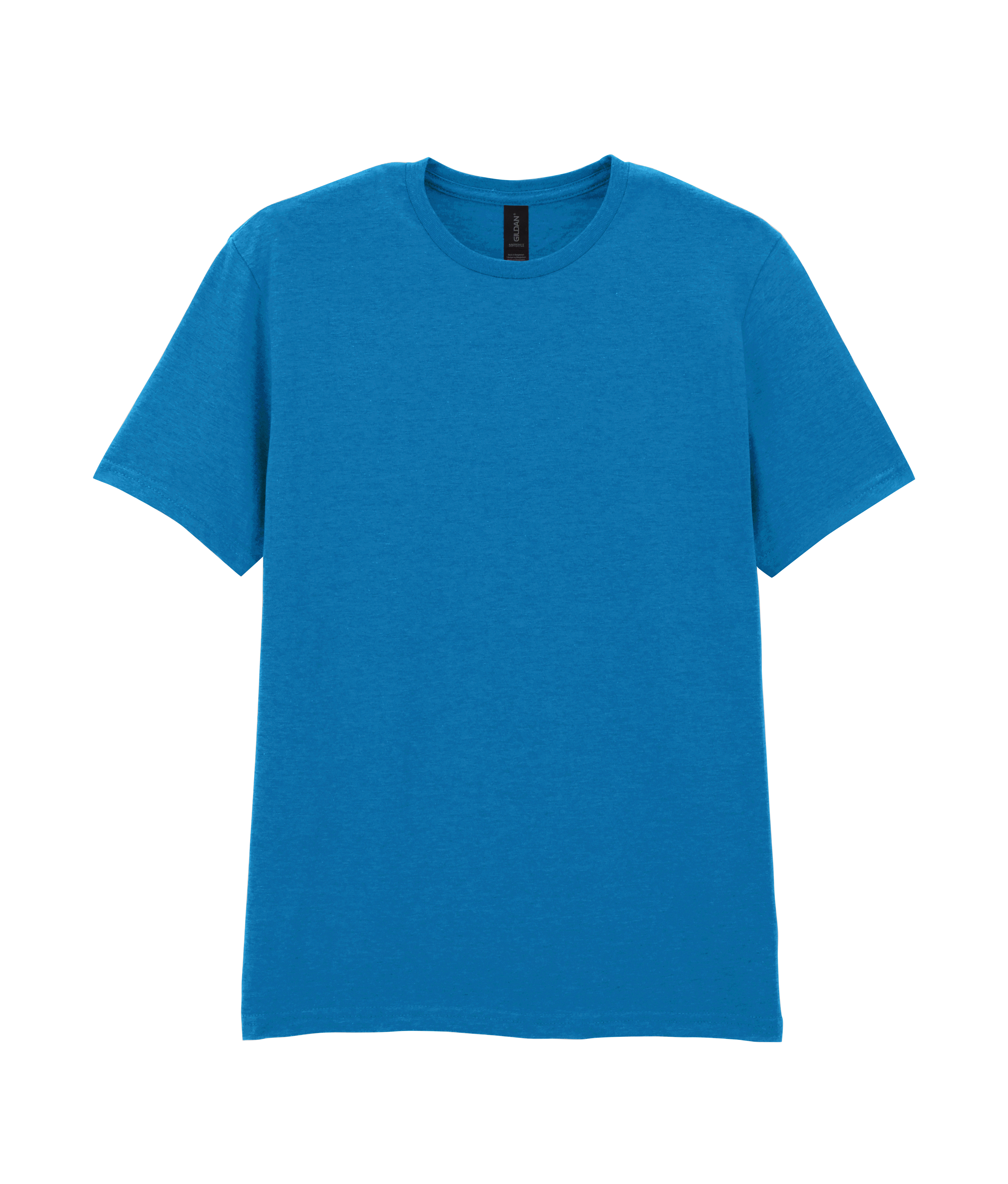 Футболка SOFTSTYLE, ЧЕРНЫЙ 2XL — GI64000sh4XL