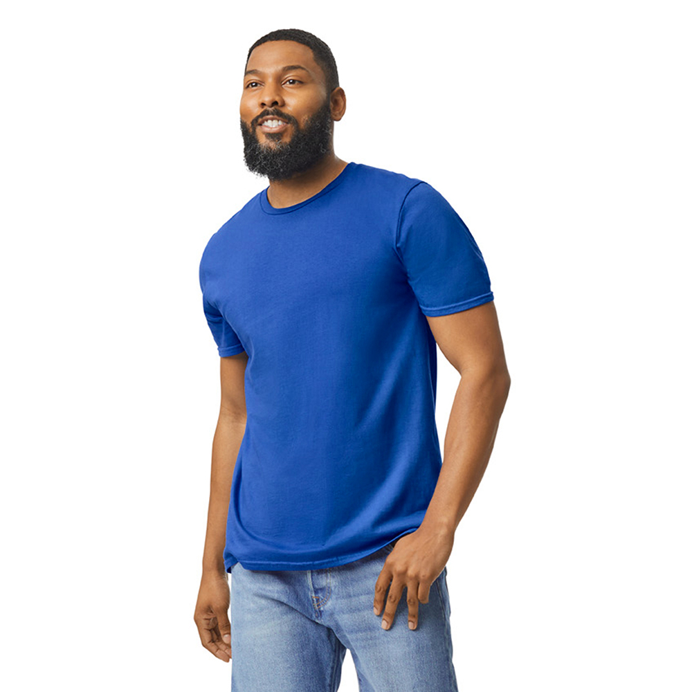 Футболка SOFTSTYLE, ЧЕРНЫЙ 2XL — GI64000ro4XL