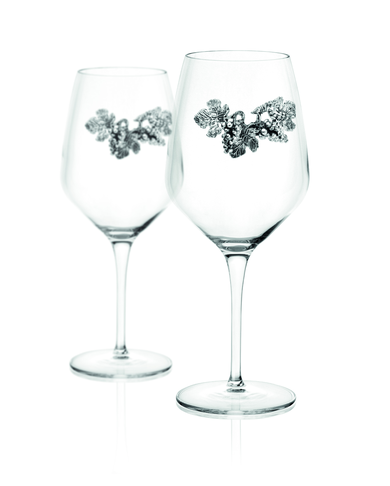 Комплект бокалов для красного вина 6 шт  UVA BLACK в подарочной упаковке