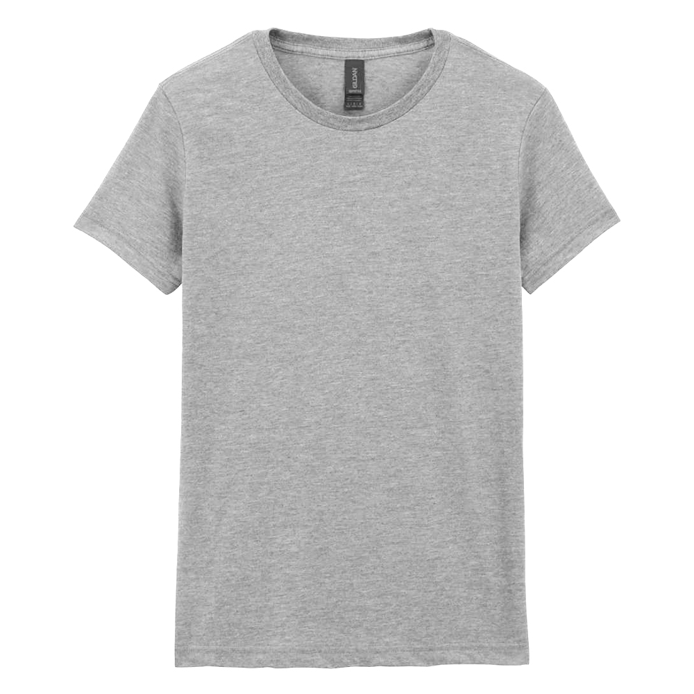 Футболка SOFTSTYLE WOMAN, ЧЕРНЫЙ L — GIL64000spS