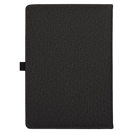 Ежедневник Smart Wallet Cambric A5, черный, недатированный, в твердой обложке с поролоном