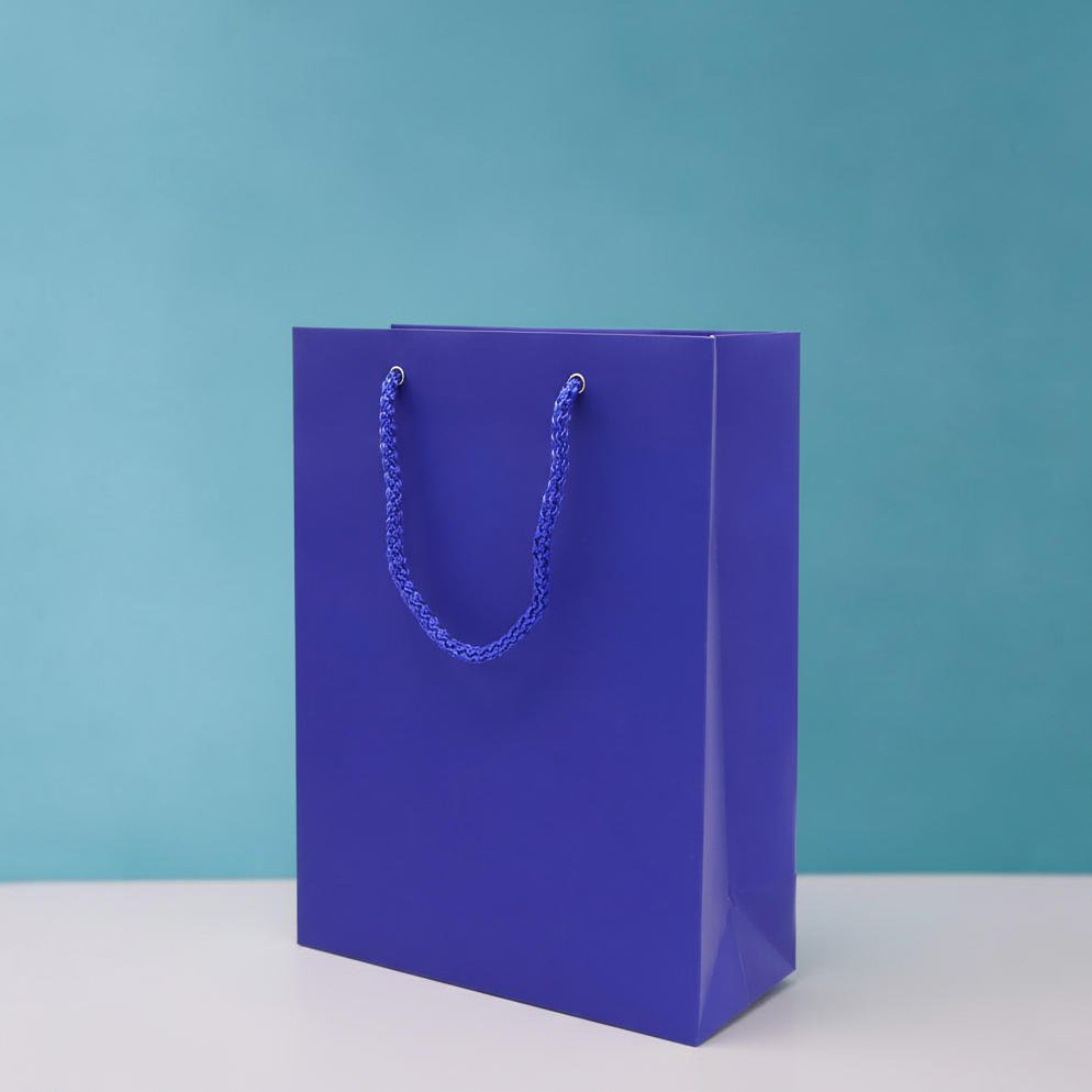 Пакет из бумаги Arrogant, Королевский синий