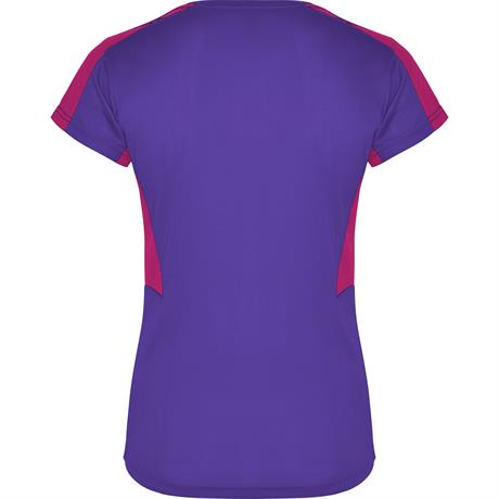 Спортивная футболка SUZUKA женская, ЛИЛОВЫЙ/ТЕМНО-РОЗОВЫЙ 2XL