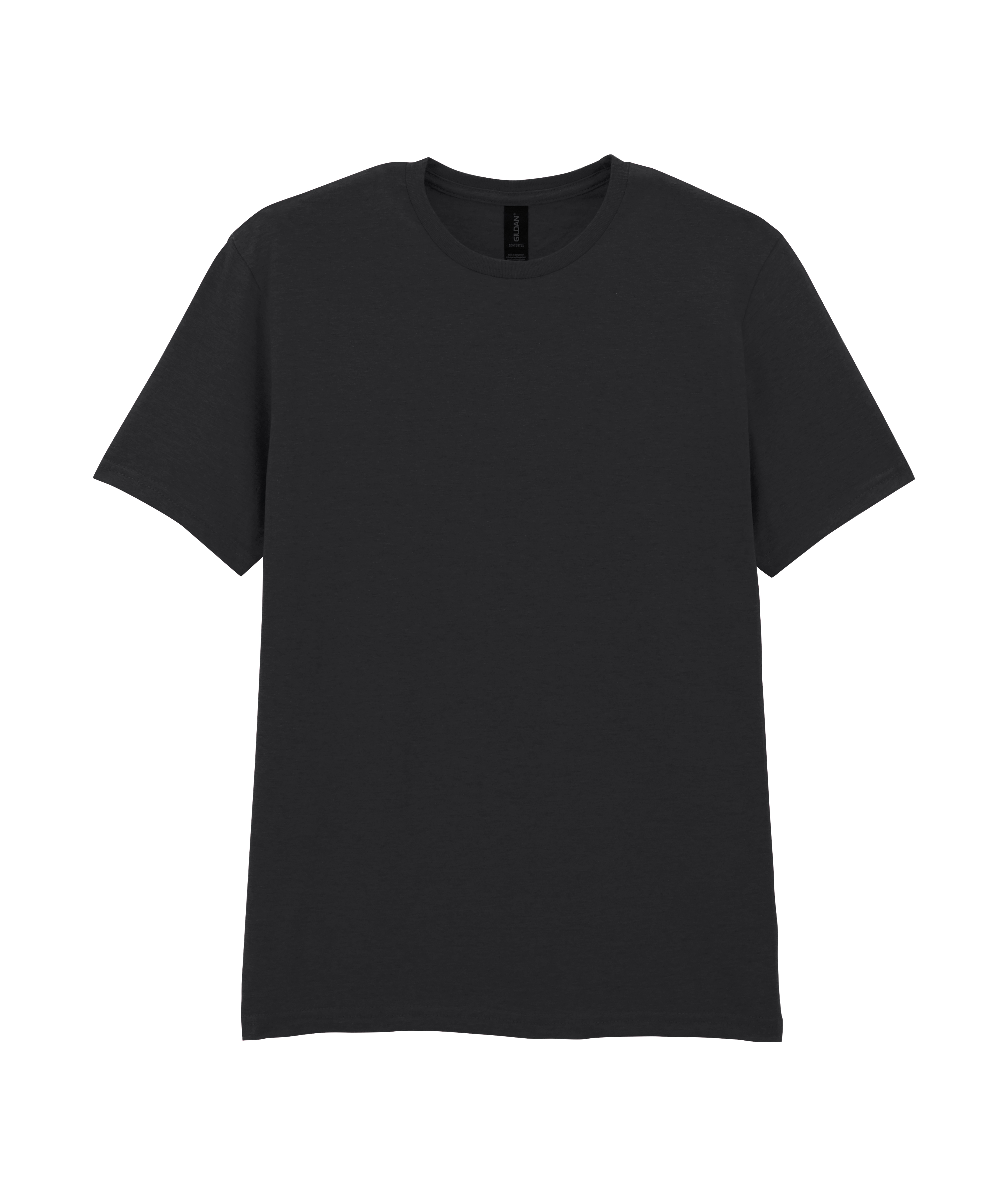 Футболка SOFTSTYLE, ЧЕРНЫЙ 2XL — GI64000blM