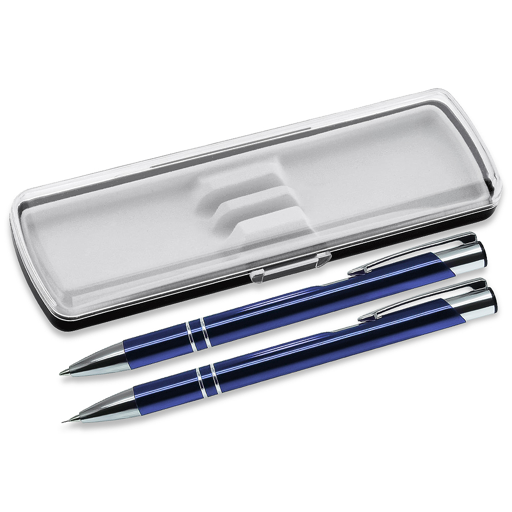 Набор ручек Legend Solution в футляре Pencase Smart, белый — 615446.09