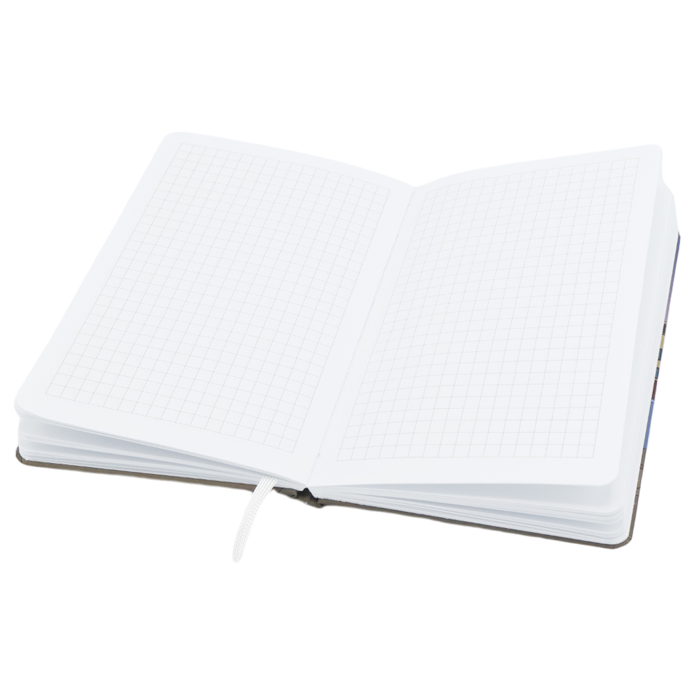 Записная книжка A5 Dziuna Октябрьская в клетку 15 x 21 см — Dz05