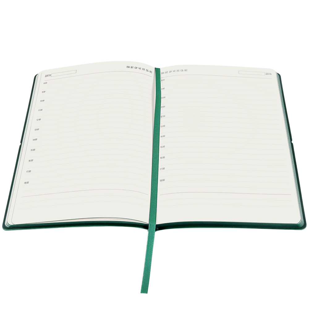 Ежедневник A5 недатированный Massimo в мягком переплёте, черный — 51027.24