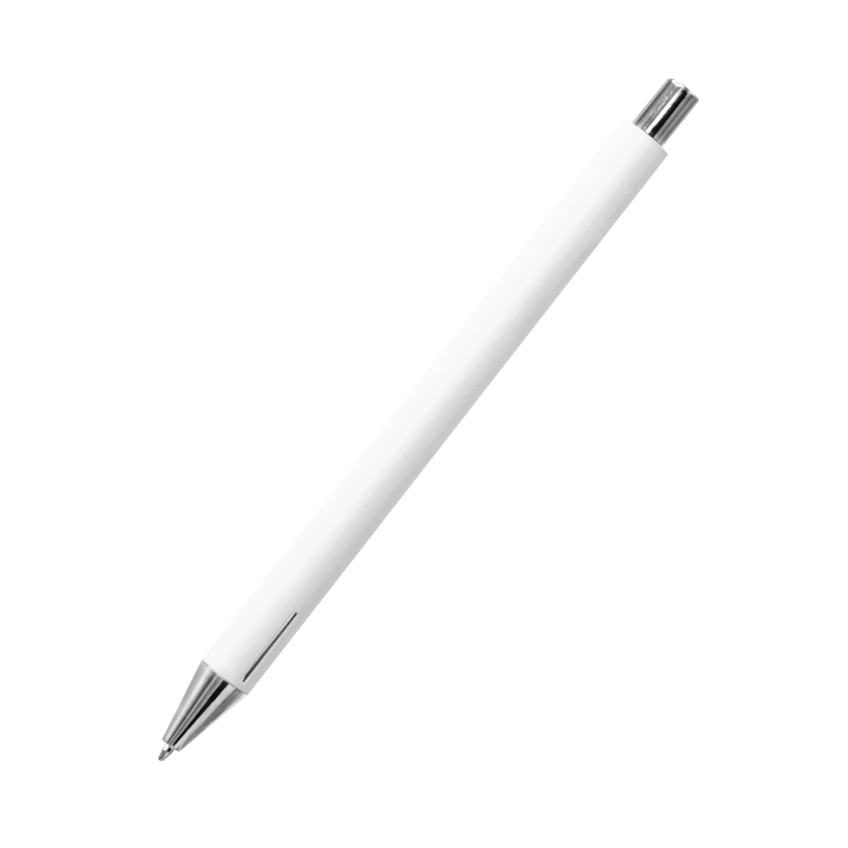 Ручка металлическая Elegant Soft софт-тач, белая-S — 1006.01-S