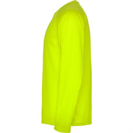 Спортивная футболка MONTECARLO L/S мужская, ФЛУОРЕСЦЕНТНЫЙ ЖЕЛТЫЙ L