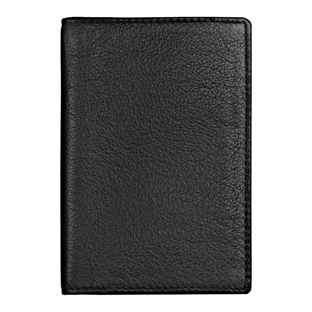 Обложка для паспорта Leather Trend, чёрный