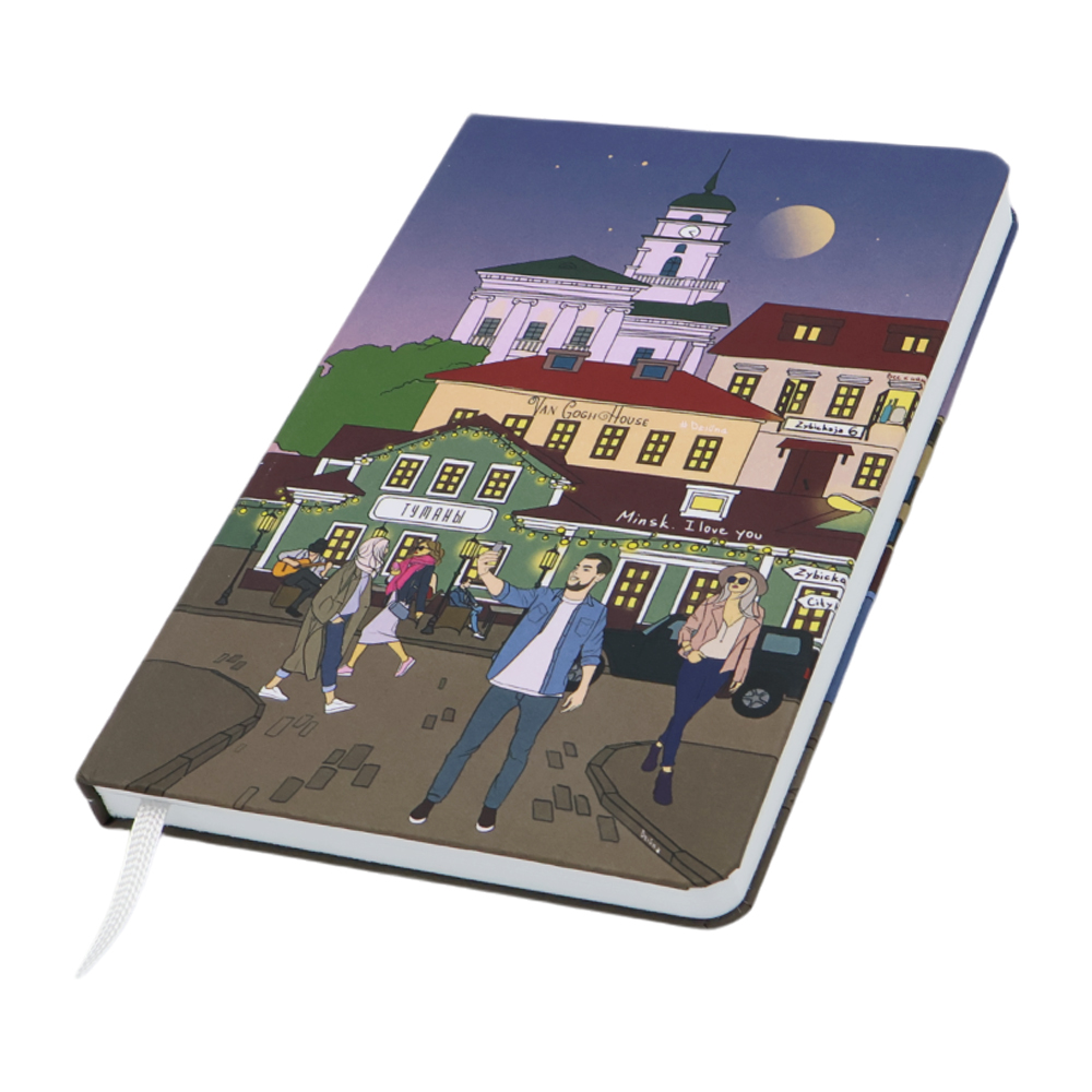 Записная книжка A6 Dziuna Театр в линейку 10,5 x 16 см — Dz011