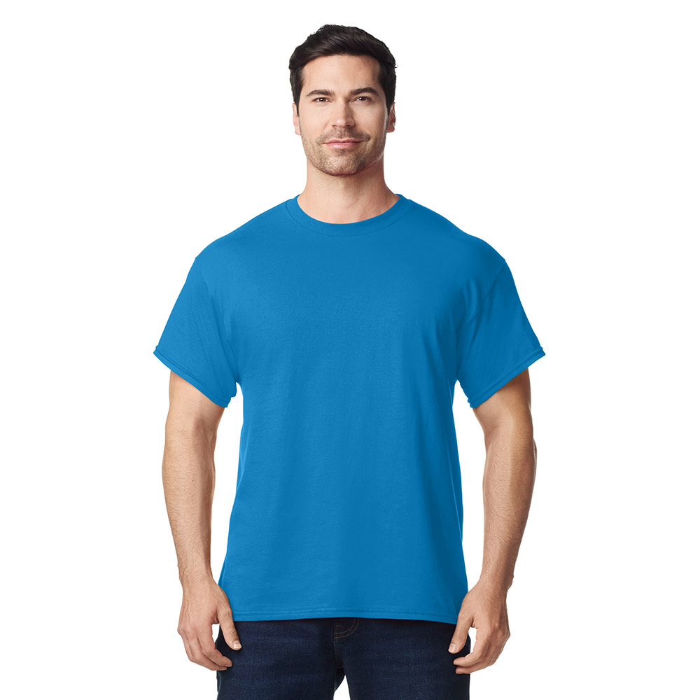 Футболка HEAVY COTTON, ЧЕРНЫЙ 2XL — GI5000shL