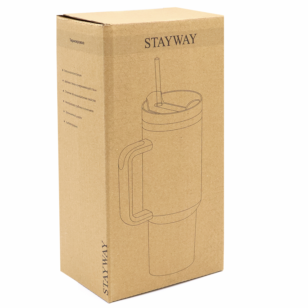 Термокружка Stayway, белый