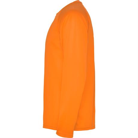 Спортивная футболка MONTECARLO L/S мужская, ФЛУОРЕСЦЕНТНЫЙ ОРАНЖЕВЫЙ M