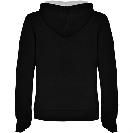 Толстовка URBAN WOMAN женская, ЧЕРНЫЙ/ПЁСТРЫЙ СЕРЫЙ M