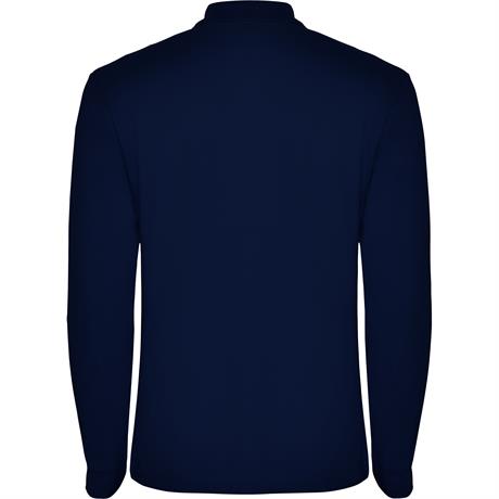 Футболка поло ESTRELLA L/S мужская, МОРСКОЙ СИНИЙ XL