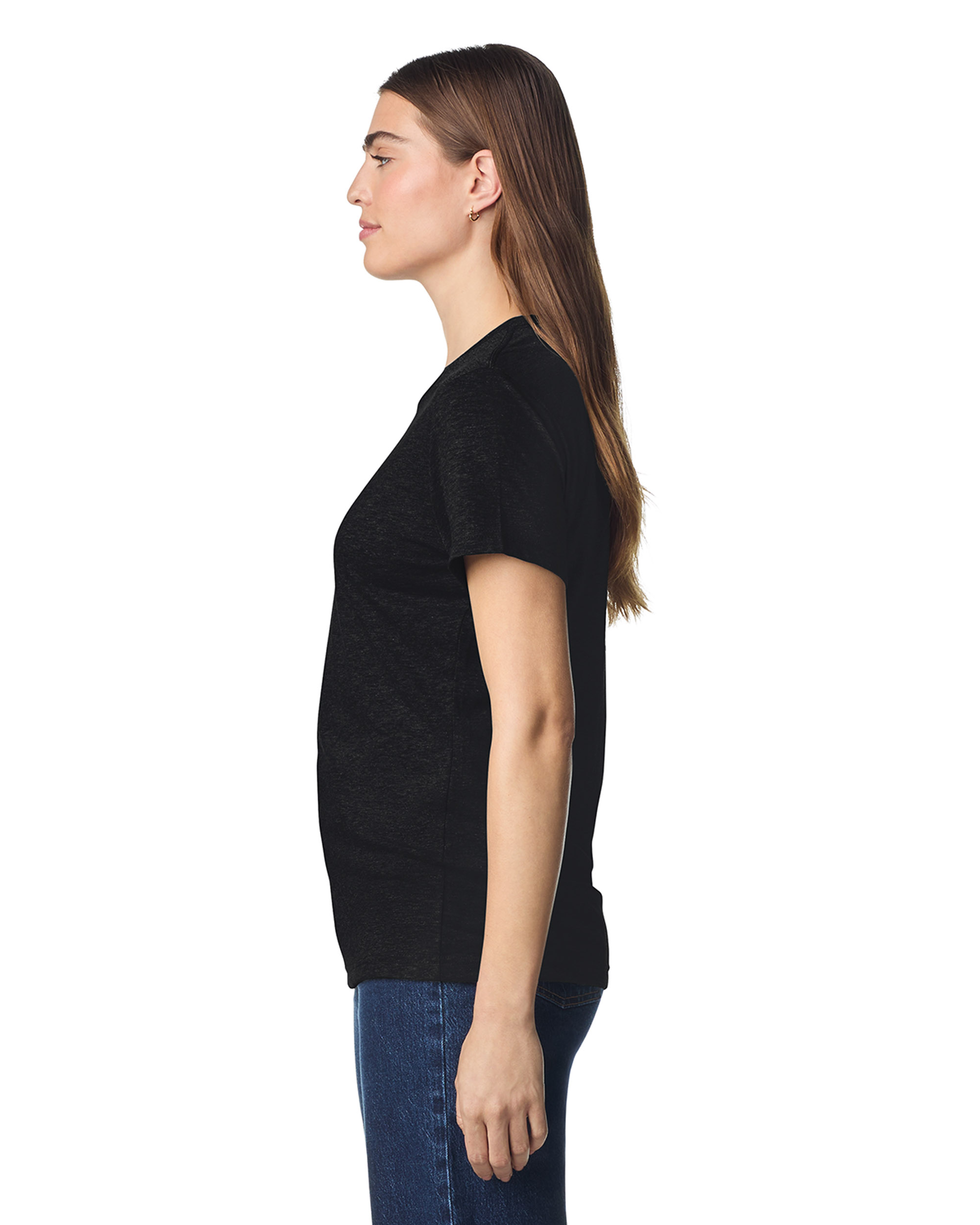 Футболка SOFTSTYLE WOMAN, ЧЕРНЫЙ L — GIL64000blL