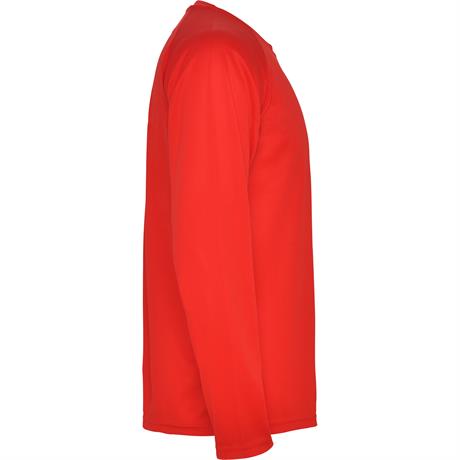 Спортивная футболка MONTECARLO L/S мужская, КРАСНЫЙ 2XL