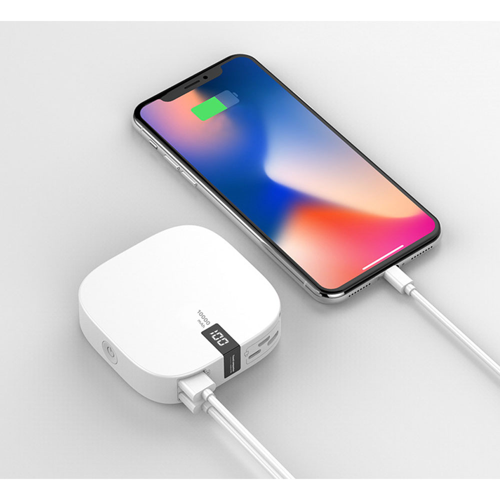 Внешний аккумулятор Revil, 10000 mAh, белый — 2013.01