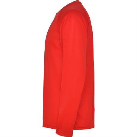 Спортивная футболка MONTECARLO L/S мужская, КРАСНЫЙ M