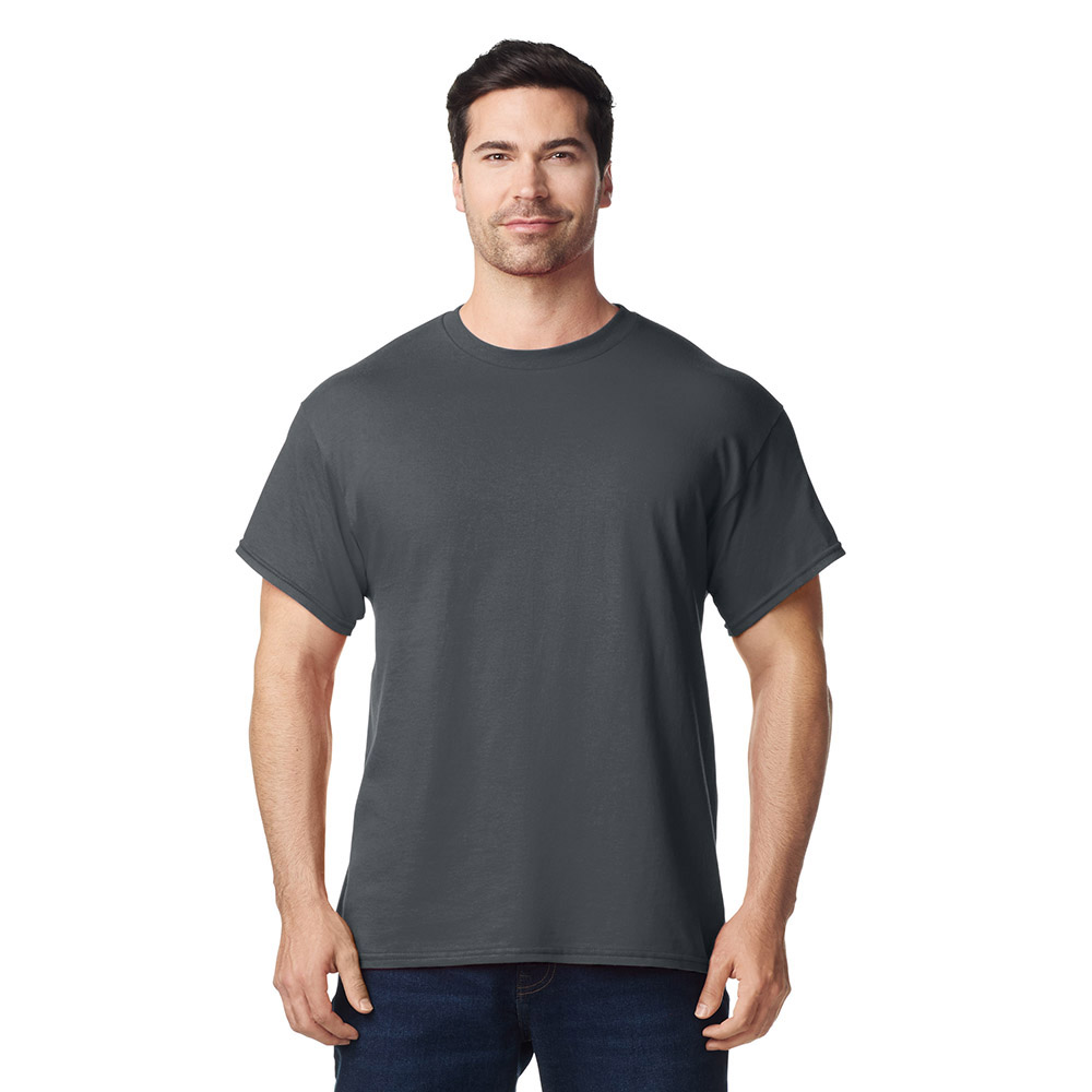 Футболка HEAVY COTTON, ЧЕРНЫЙ 2XL — GI5000chS