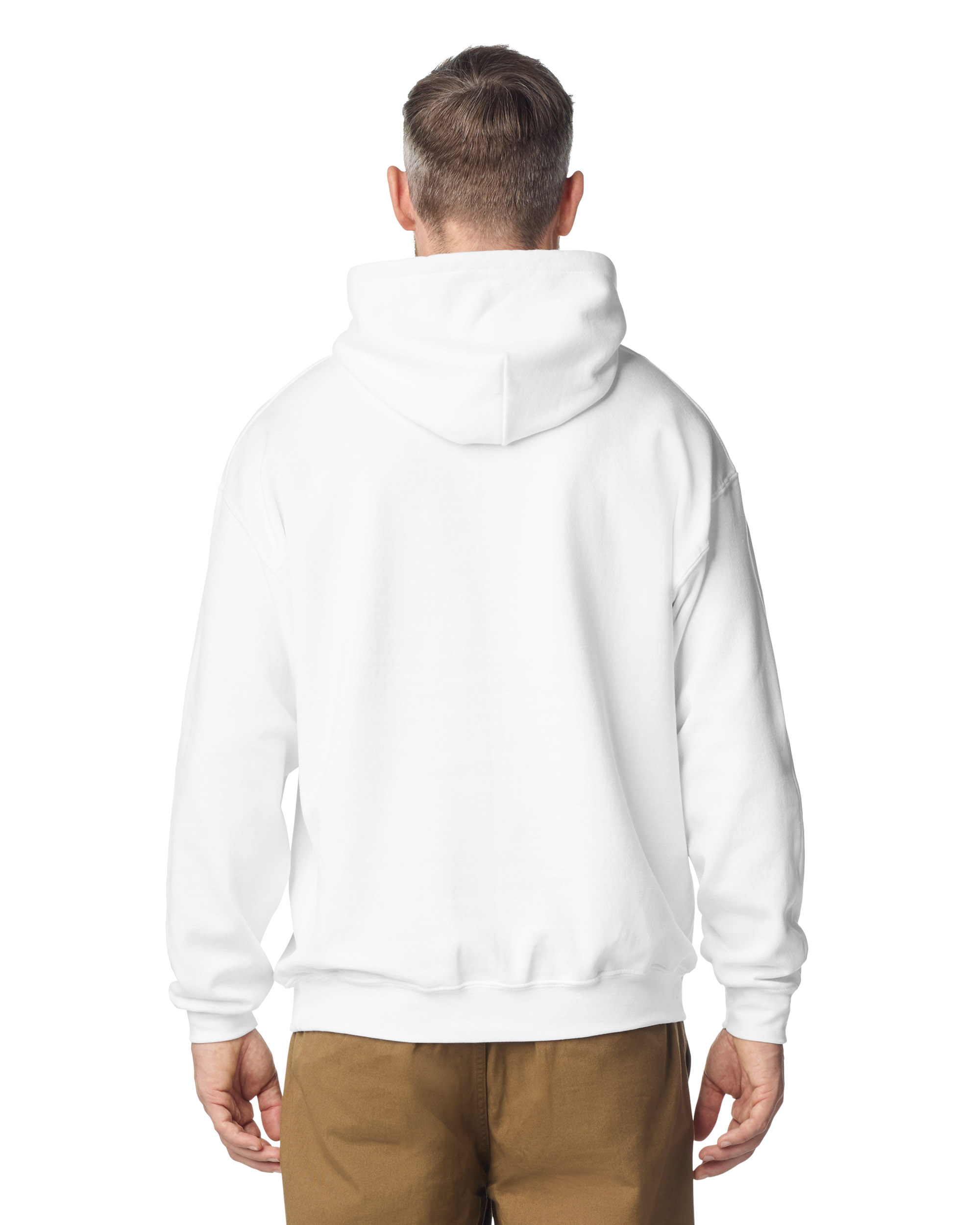 Худи HEAVY BLEND, ЧЕРНЫЙ 2XL — GI18500whS